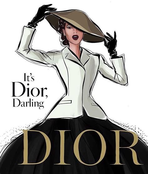 christian dior cartoon|dior new book.